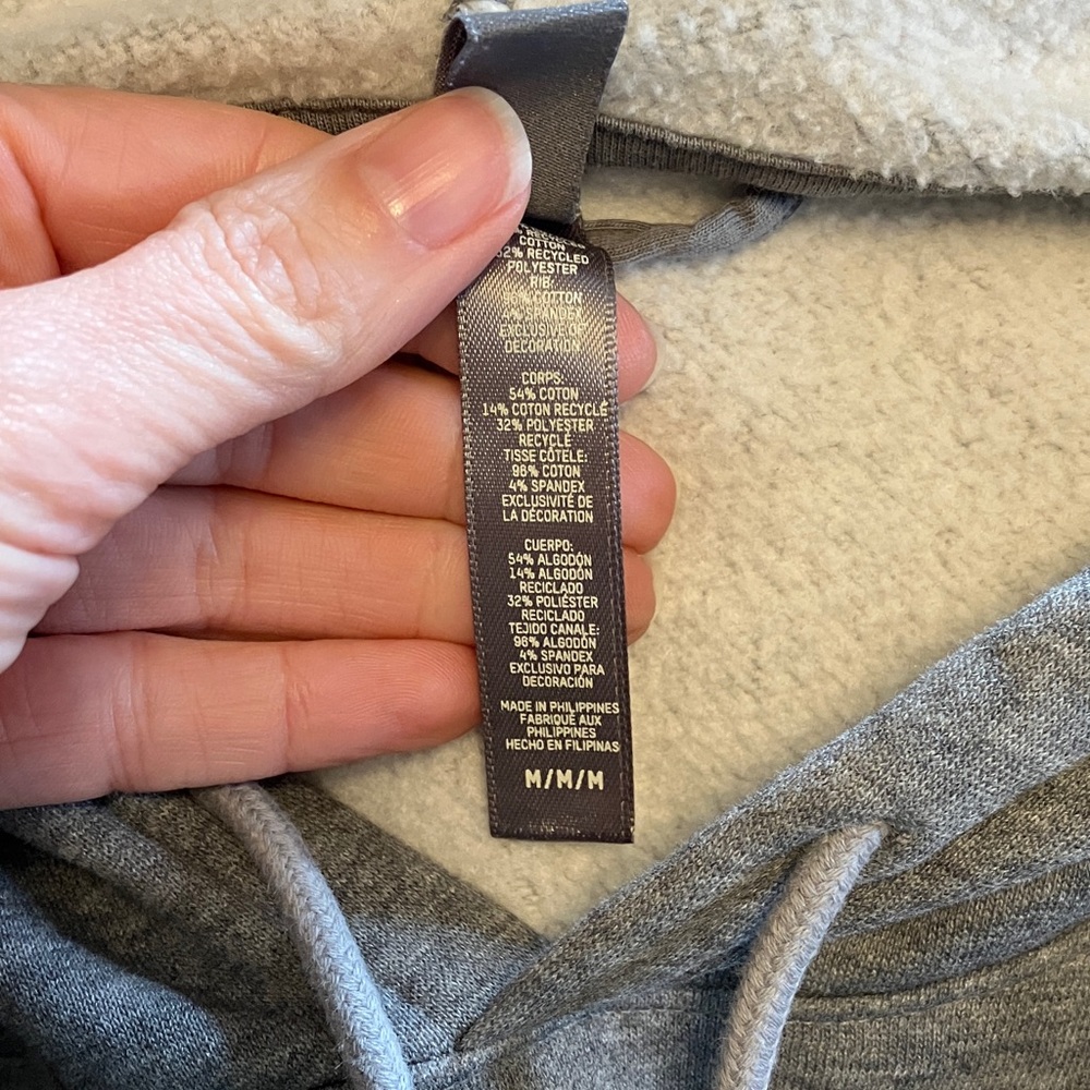 Men's Skims Fleece Lounge Classic Hoodie - Dark Heather Grey - Medium - Picture 4 of 8